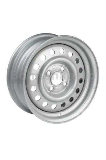1x Rim 5.5 J x 14 H2, External Valve, Silver RAL9006
