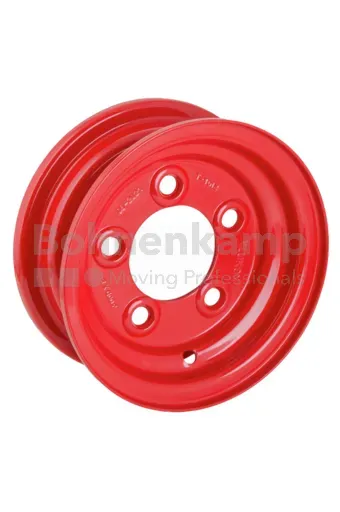 Rim 3.00 D x 8, External Valve, Red RAL3002