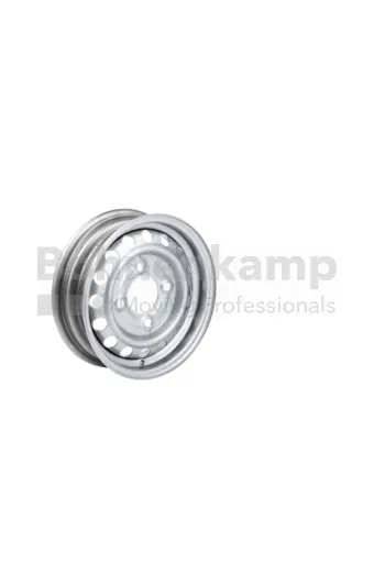 Rim 4.50 J x 13 H2, External Valve, Silver RAL9006