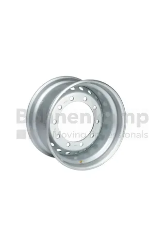 Rim 11.75 x 22.5 H, External Valve, Silver RAL9006
