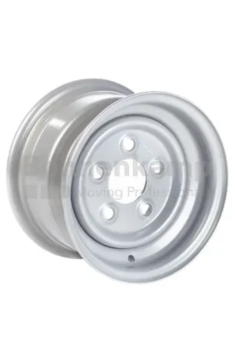 Rim 8.50 I x 10 H2, External Valve, Silver RAL9006