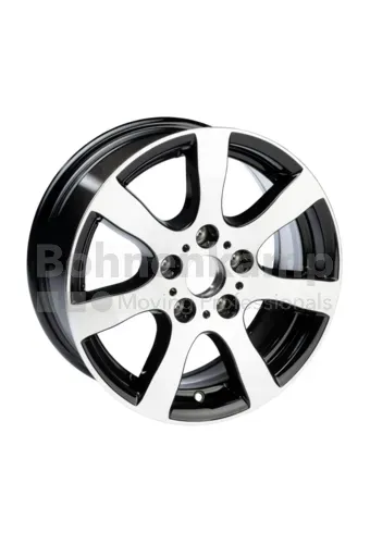 Rim 6 J x 15 H2, External Valve, aluminium, Black