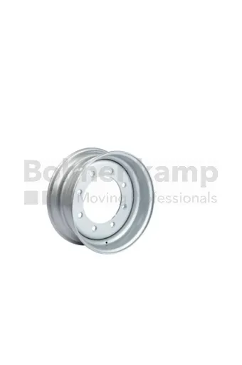 Rim 11.75 x 22.5, External Valve, Silver RAL9006