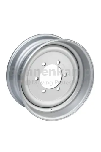 Rim 7.50 x 19.5, External Valve, Silver RAL9006
