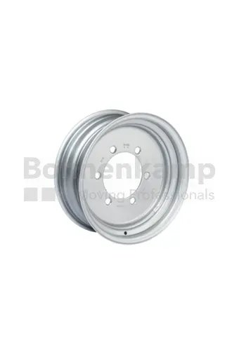 Rim 6 J x 16 H2, External Valve, Silver RAL9006