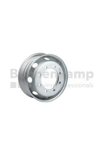 Rim 6.75 x 19.5, Internal Valve, Silver RAL9006