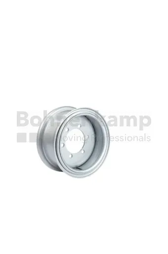 Rim 6.00 - 16, Internal Valve, Silver RAL9006
