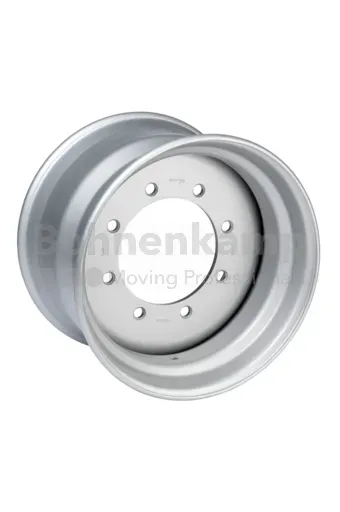 Rim 11.75 x 19.5, External Valve, Silver RAL9006