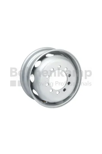 Rim 7.50 x 19.5, External Valve, Silver RAL9006
