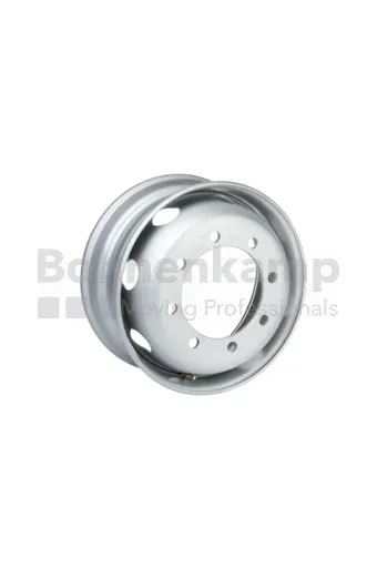 Rim 7.50 x 19.5, External Valve, Silver RAL9006
